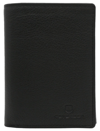 Men's Gift Set: Leather Wallet and Keychain PETERSON PTN SET-M-N4-D