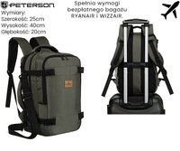 Plecak podróżny PTN BIELIK D.Gray