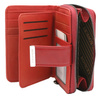 Women's Leather+PU Wallet RPX-31-PMT Red