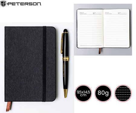 Notes Peterson PTN NOT-6-LN-Q4 Black