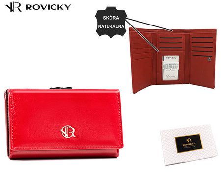 Portfel skóra+PU RFID ROVICKY RPX-23-ML