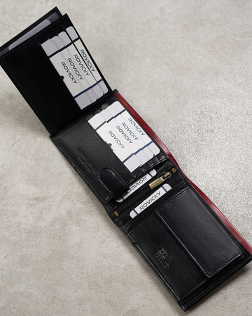 ROVICKY N992-RVT RFID leather wallet