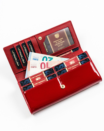 Portfel skórzany RFID PETERSON PTN ST-721