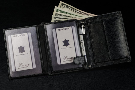 RONALDO N4 TP-RON leather wallet