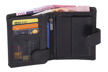 LOREN N4L-CV RFID leather wallet