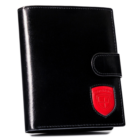 Portfel męski skórzany PTN 22309L-VT-T BL-R