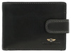 PTN WL-1012L-COM Leather Wallet Black