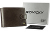 ROVICKY N61L-RVT RFID leather wallet