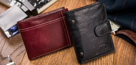 Leather wallet Always Wild N015-VTK-D