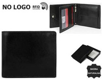 RFID NO LOGO leather wallet N01-VT-NL