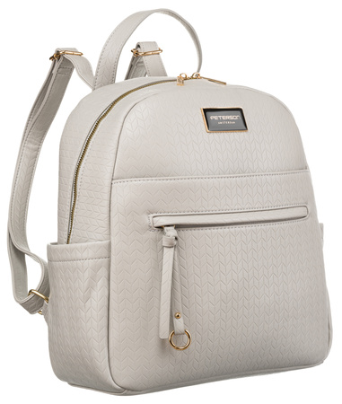 Plecak damski PU PTN T39013 Gray