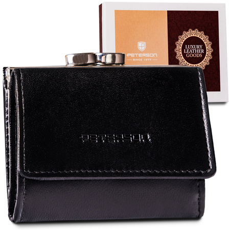 PETERSON PTN RD-25-GCL RFID leather wallet