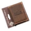 Portfel męski skórzany na blistrze N4-CHM-BL Cognac