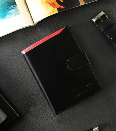 RONALDO N104L-VT RFID leather wallet