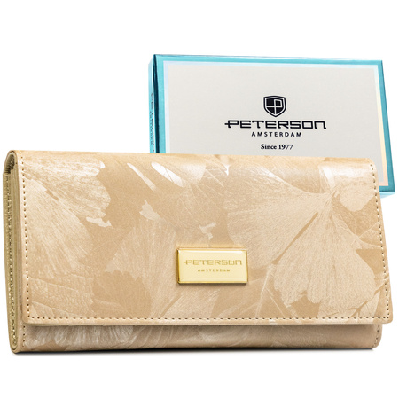 Portfel damski PTN PTN PS122-MLF Beige