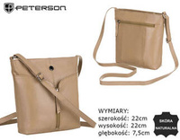PETERSON leather handbag PTN TOR-372-SNC