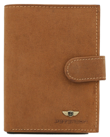 Leather Wallet PTN 333Z 2-1-5 Cognac