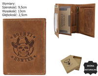 RFID leather wallet Always Wild N4-CHM-BOU