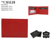 Portfel skórzany CW1017-NDM Red