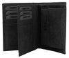 Leather wallet CZ-04-HLF Black