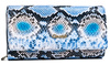 Portfel damski skóra+PU PX28-DNH-BL Blue