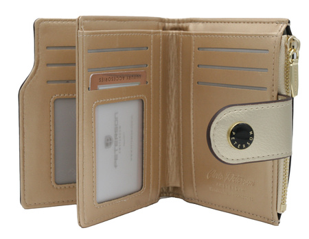 Portfel damski PU PTN 012-HRH Gold