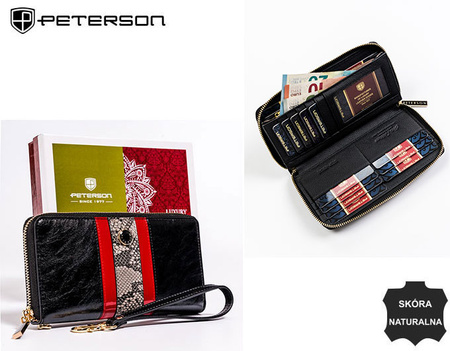 PETERSON PTN ST-781 RFID leather wallet