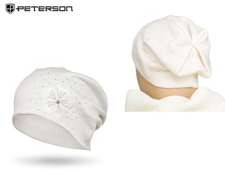 Czapka damska PTN HAT-02 White
