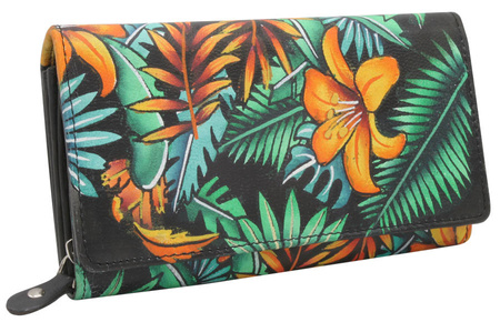 Women's leather wallet R-N22-ART-20