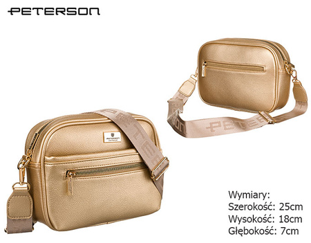 Torebka damska PU PTN 074-01 Gold