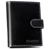 Portfel męski skórzany N4L-RPVT-BL Black