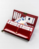 Portfel skórzany RFID ROVICKY RH-20A-1-SH Redt