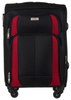 PTN 5209-SET Black+Red Suitcase Set