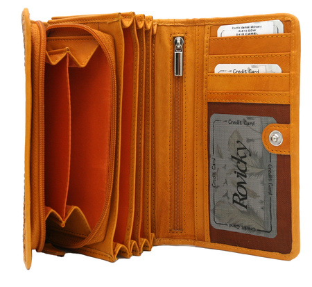 Leather wallet ROVICKY R-614-DDW