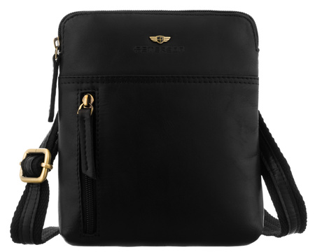 Torba skórzana + Etui PTN 1902E-OPU Black