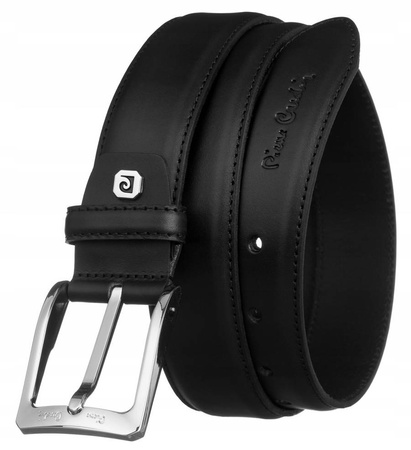 Gift Set: Leather Wallet and Belt with Traditional Buckle - Pierre Cardin ZM-PC14