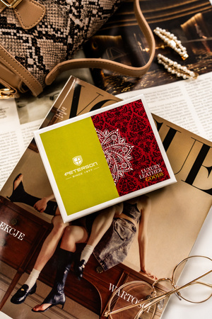 Mały portfel damski ze skóry naturalnej PETERSON PTN 423229-SFL Blue