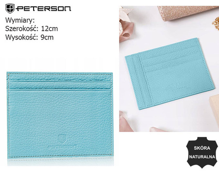 Skórzane etui na dokumenty PTN CAW22722 TM