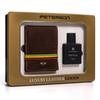 Gift Set: Men's Reggae Wallet and BUFFALLO Eau de Toilette Peterson ZM42