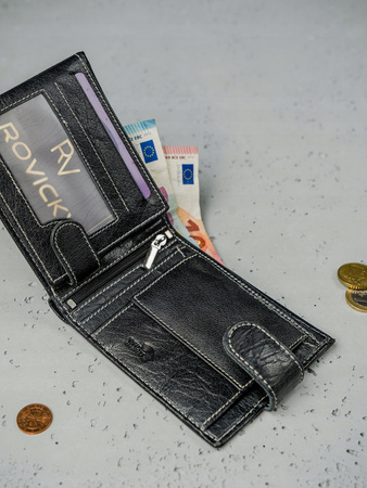 Portfel męski skórzany N992L-BC Black
