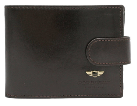 Portfel męski skórzany PTN 22302L-VT BROWN