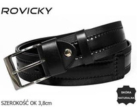 ROVICKY PRS-06-BGE leather belt ZEST. 5 PCS.