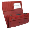 Portfel damski skórzany H27-2-RS9-BL Red