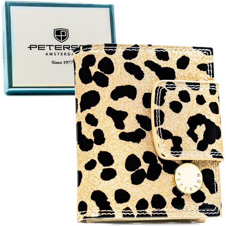 Portfel damski skóra+PU PTN PS329-PDS Gold