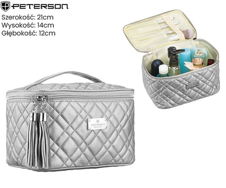 Kosmetyczka PTN KOS-DA-11 Silver