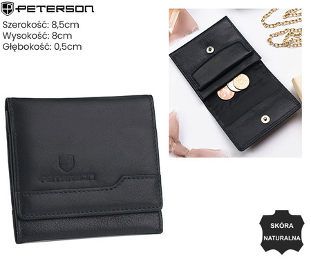 Mały portfelik PTN CW-302-BLACK