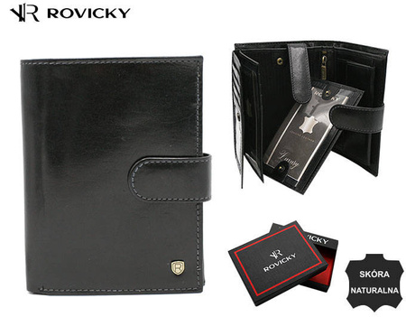 ROVICKY 22313L-RVT RFID leather wallet