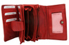 Portfel damski skórzany R-N19-ZPT Red