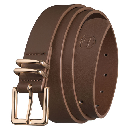 Pasek męski skórzany PTN LTP-BUF BLACK