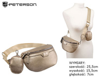 Saszetka nerka PTN NER-ALE-8 Gold